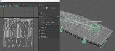 Step 3 - UV unwrap in Maya
